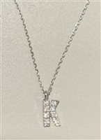 Halskette Bolzoni in Weißgold Diamante 0.06 Ct C0540-K - C0540-K